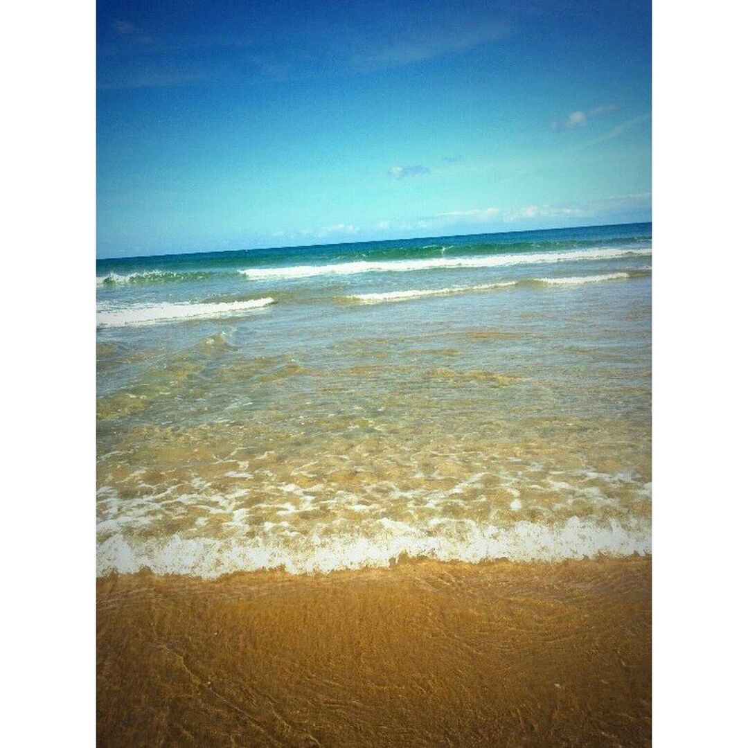 sea, horizon over water, water, beach, transfer print, shore, wave, scenics, auto post production filter, tranquil scene, beauty in nature, sand, tranquility, surf, sky, nature, coastline, idyllic, seascape, remote