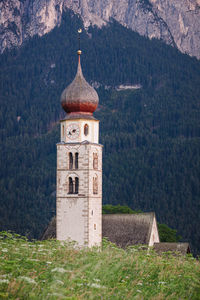 View of church