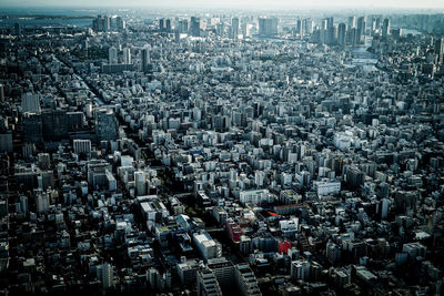 Aerial view of cityscape