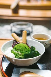 Close-up of vegetables in bowl