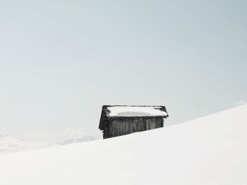 Snow covered landscape