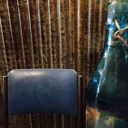Close-up of vase on table