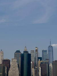 Skyscrapers in new york city