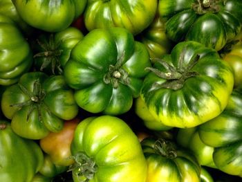 Full frame shot of oranges in market