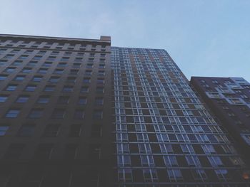 Low angle view of modern building
