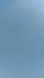 Low angle view of clear sky