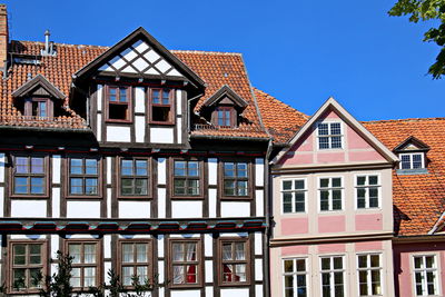 Low angle view of building against sky