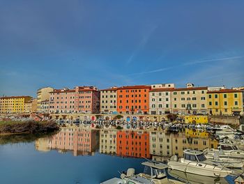 Buildings in water