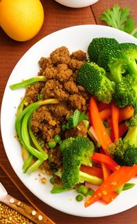 Close-up of food in plate