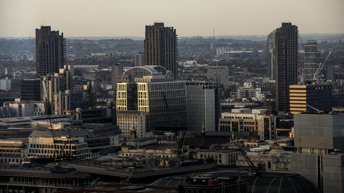 Cityscape against sky