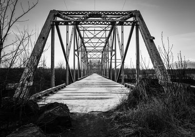 View of bridge against sky