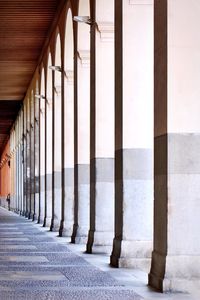 Corridor of building