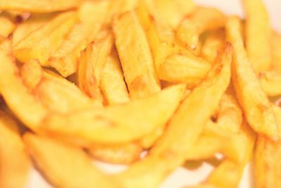 Close-up of fresh fries