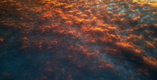 Low angle view of dramatic sky