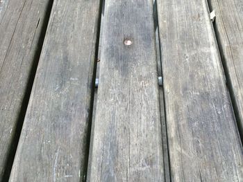 Close-up of wooden plank