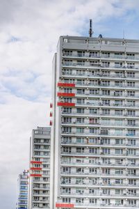 Low angle view of building against sky