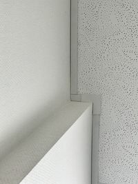 Close-up of white wall