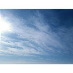Low angle view of cloudy sky