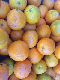 Full frame shot of fruits in market