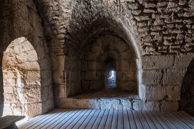 Archway of historical building