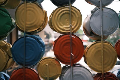 Low angle view of decorations