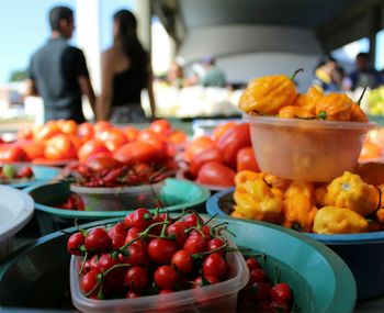 Full frame shot of food for sale