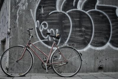 Close-up of bicycle