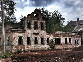 Old building against sky