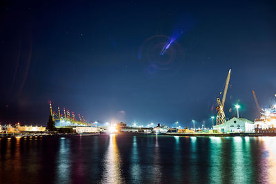 Bremerhaven shipyard and container terminal