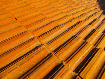 Full frame shot of wooden floor