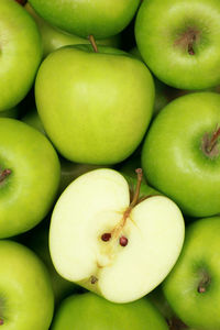 Full frame shot of apples