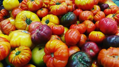 Full frame shot of tomatoes