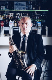 Woman looking at camera