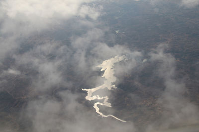 Low angle view of clouds in sky