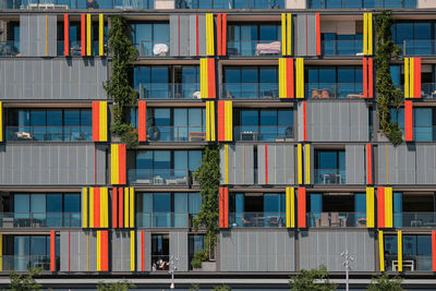 Full frame shot of residential building