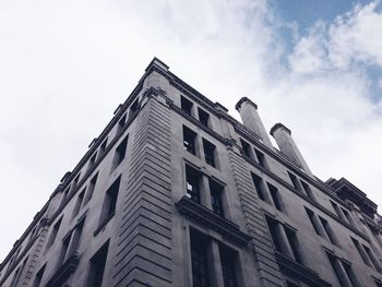 Low angle view of building against sky