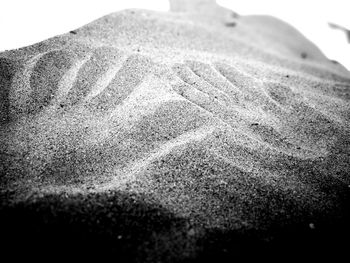 Close-up of sand