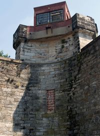 Low angle view of old building