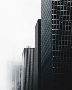 Low angle view of modern building