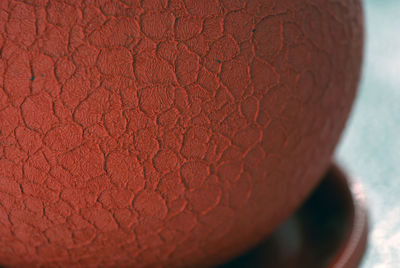 Close-up of red ball