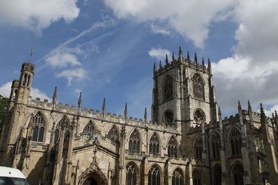 Low angle view of cathedral against sky