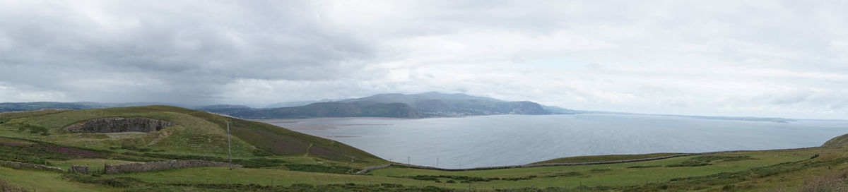 Panoramic view of landscape against sky