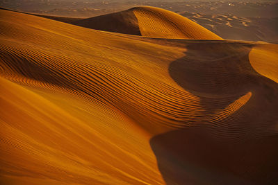 Scenic view of desert