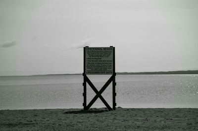 View of sea against sky