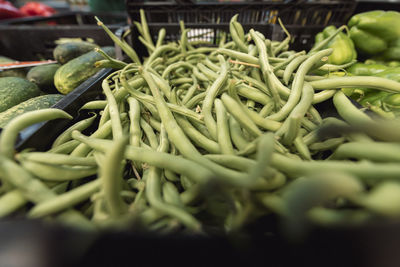 Close-up of vegetables for sale at market stall