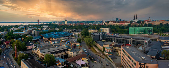 Main railways station near city center in tallinn