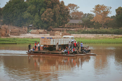 River crossing in madagascar