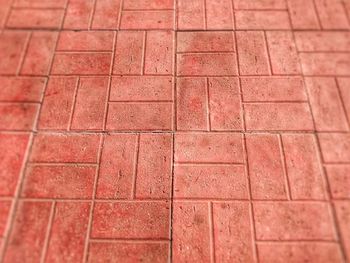 Full frame shot of tiled floor
