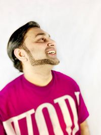 Portrait of a smiling young man