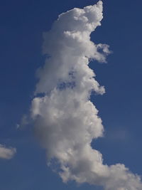 Low angle view of clouds in sky